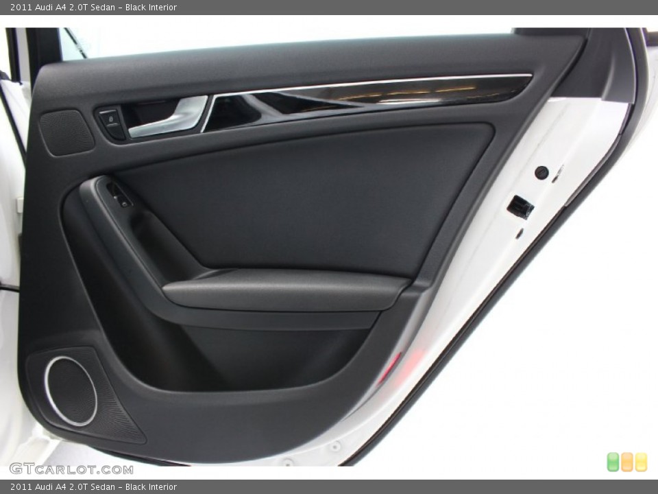 Black Interior Door Panel for the 2011 Audi A4 2.0T Sedan #92574227