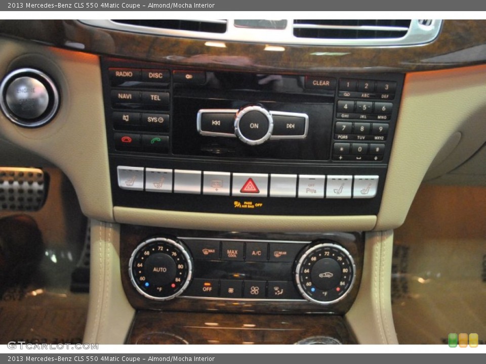 Almond/Mocha Interior Controls for the 2013 Mercedes-Benz CLS 550 4Matic Coupe #92574707