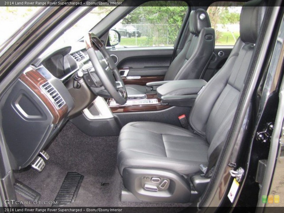 Ebony/Ebony Interior Photo for the 2014 Land Rover Range Rover Supercharged #92576924