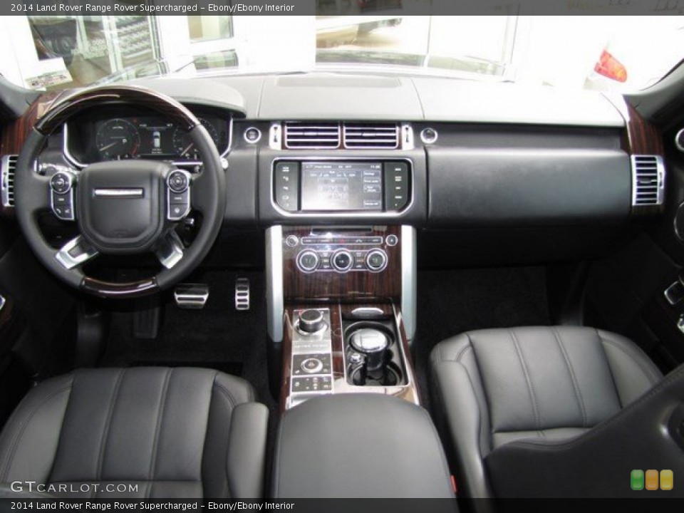 Ebony/Ebony Interior Dashboard for the 2014 Land Rover Range Rover Supercharged #92576942