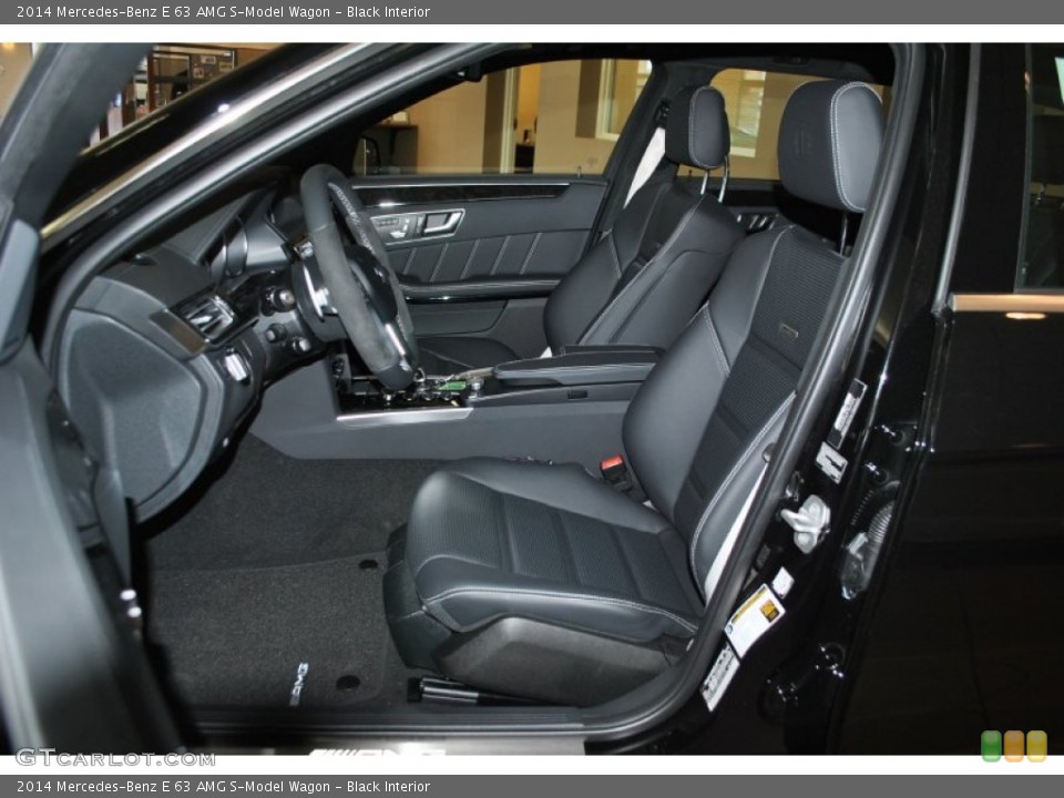 Black Interior Photo for the 2014 Mercedes-Benz E 63 AMG S-Model Wagon #92578739