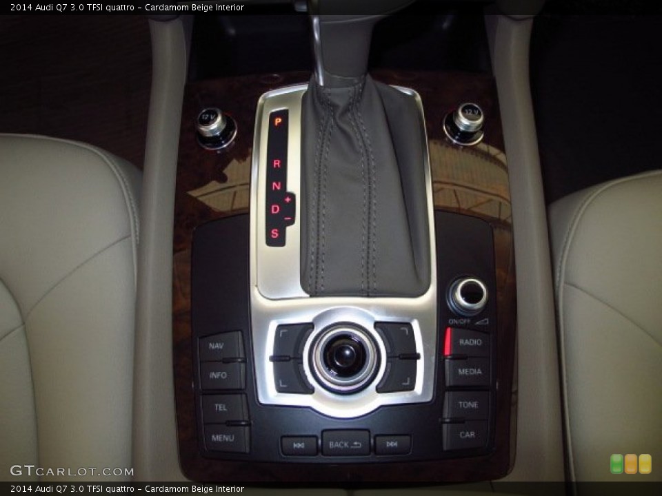 Cardamom Beige Interior Transmission for the 2014 Audi Q7 3.0 TFSI quattro #92582924