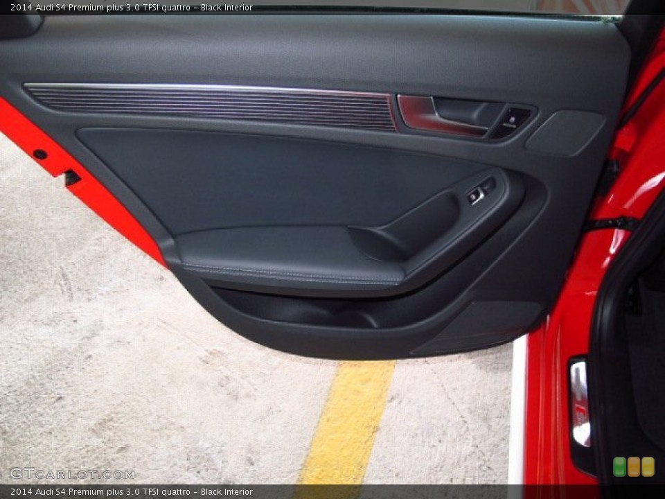 Black Interior Door Panel for the 2014 Audi S4 Premium plus 3.0 TFSI quattro #92583902