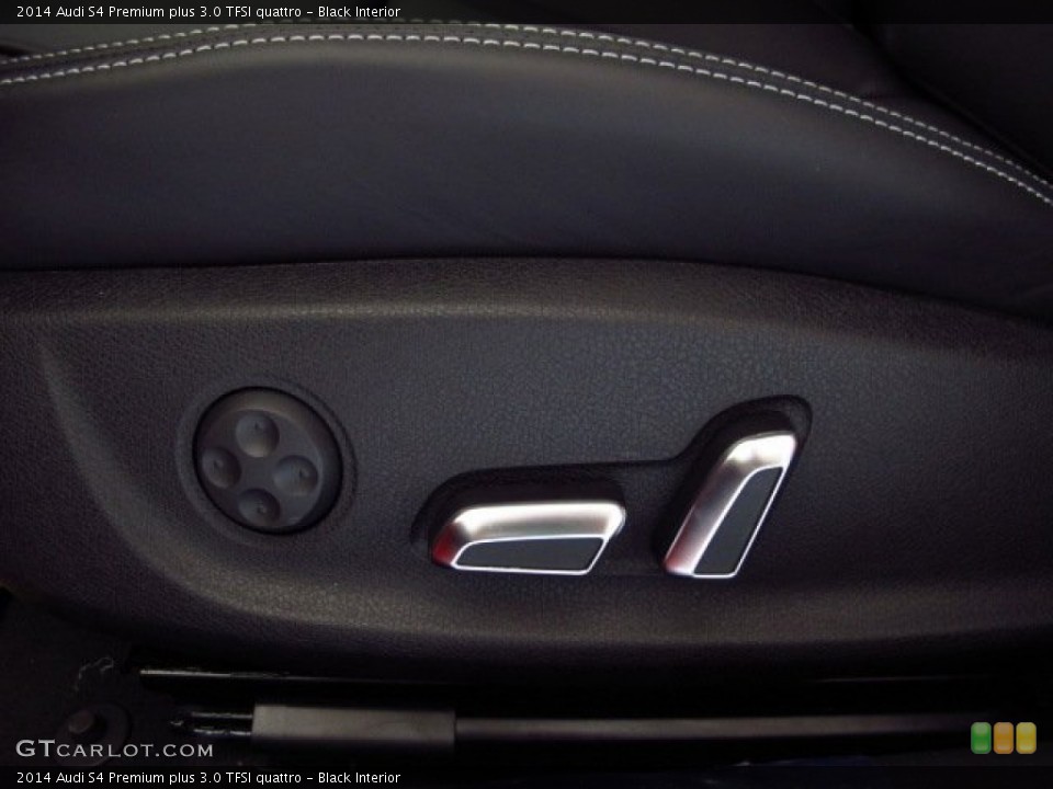 Black Interior Controls for the 2014 Audi S4 Premium plus 3.0 TFSI quattro #92583989