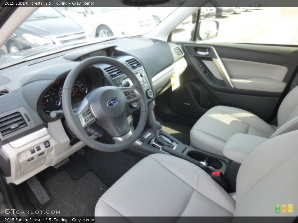 Gray Interior Photo for the 2015 Subaru Forester 2.5i Touring #92584307