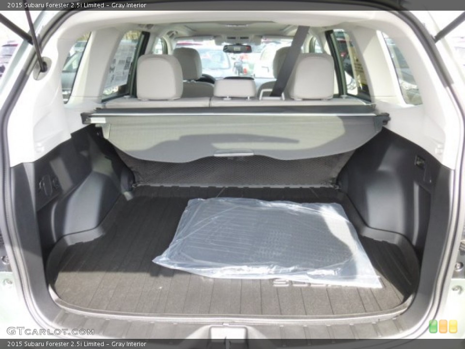 Gray Interior Trunk for the 2015 Subaru Forester 2.5i Limited #92584563