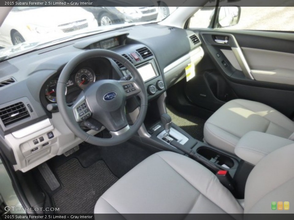 Gray Interior Photo for the 2015 Subaru Forester 2.5i Limited #92584625