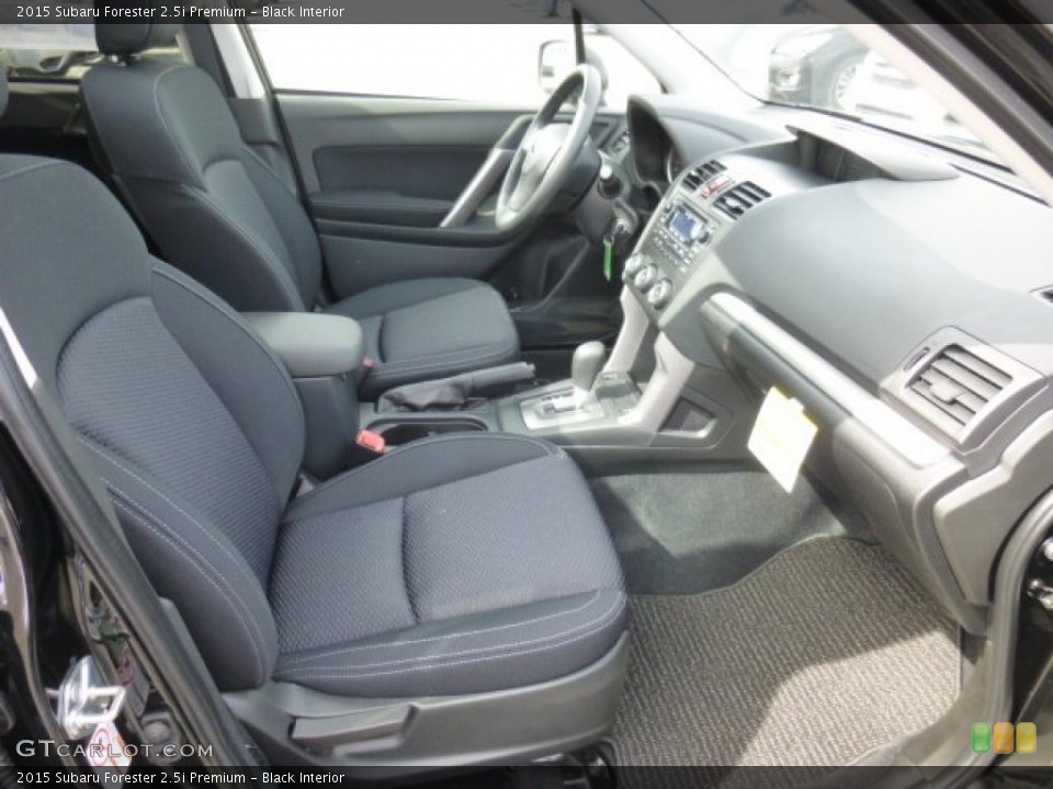 Black Interior Photo for the 2015 Subaru Forester 2.5i Premium #92584843