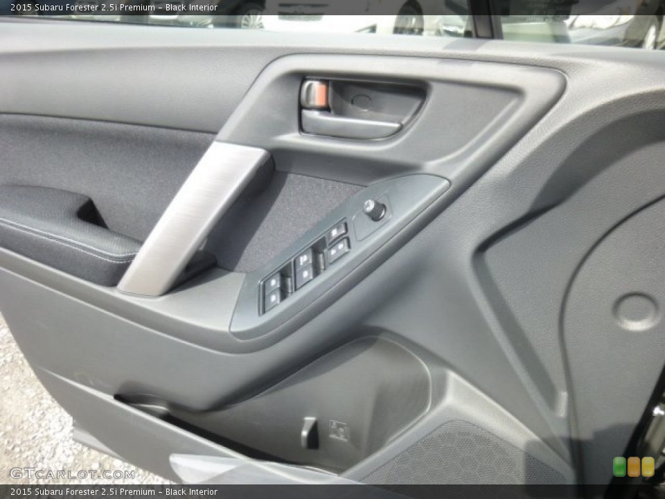 Black Interior Door Panel for the 2015 Subaru Forester 2.5i Premium #92584968