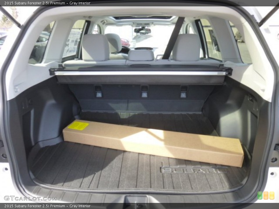 Gray Interior Trunk for the 2015 Subaru Forester 2.5i Premium #92585210
