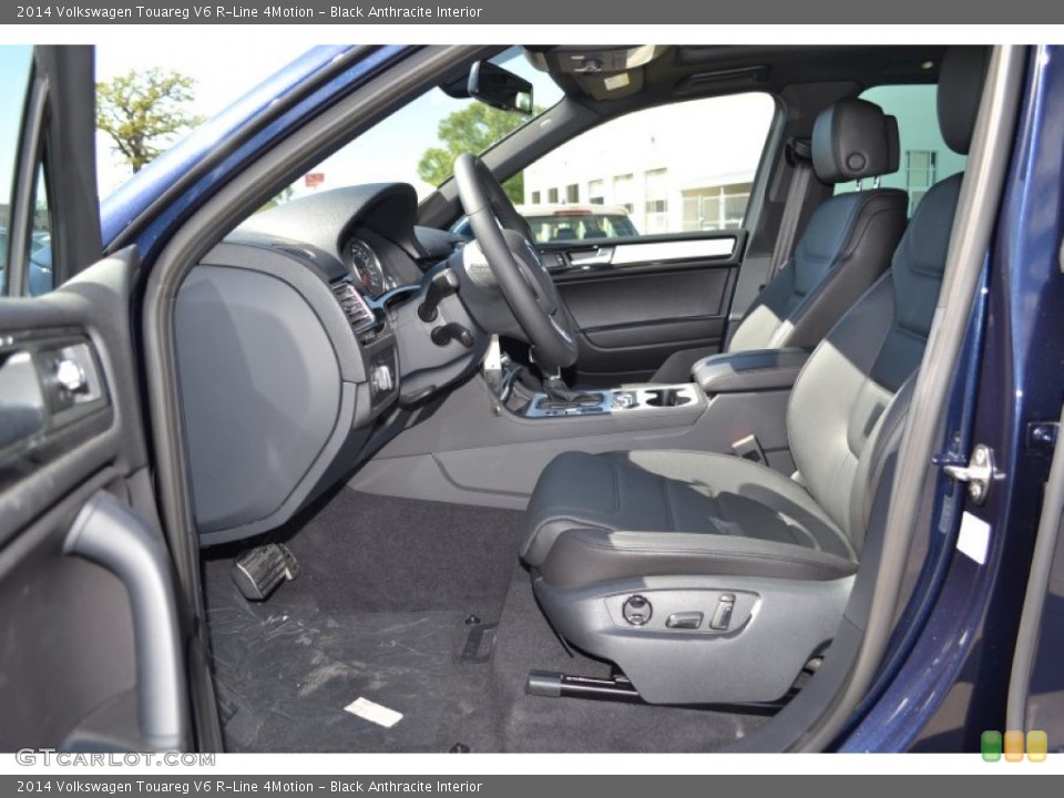Black Anthracite Interior Photo for the 2014 Volkswagen Touareg V6 R-Line 4Motion #92591296