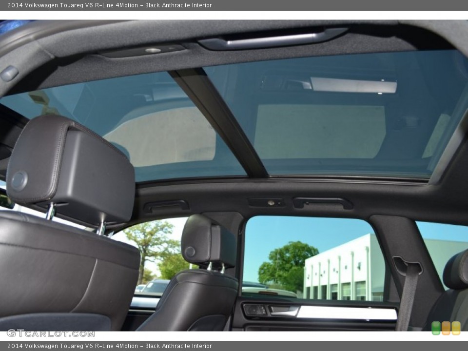 Black Anthracite Interior Sunroof for the 2014 Volkswagen Touareg V6 R-Line 4Motion #92591369