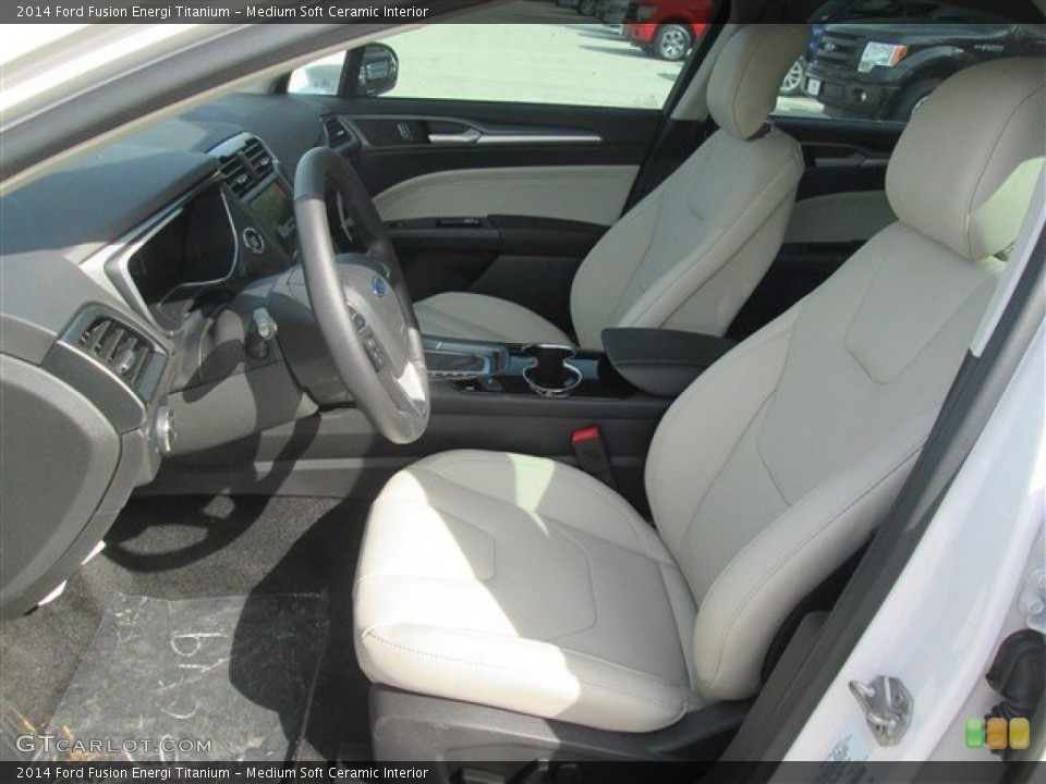 Medium Soft Ceramic Interior Front Seat for the 2014 Ford Fusion Energi Titanium #92597240