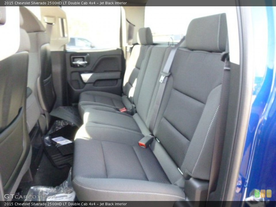 Jet Black Interior Rear Seat for the 2015 Chevrolet Silverado 2500HD LT Double Cab 4x4 #92599250