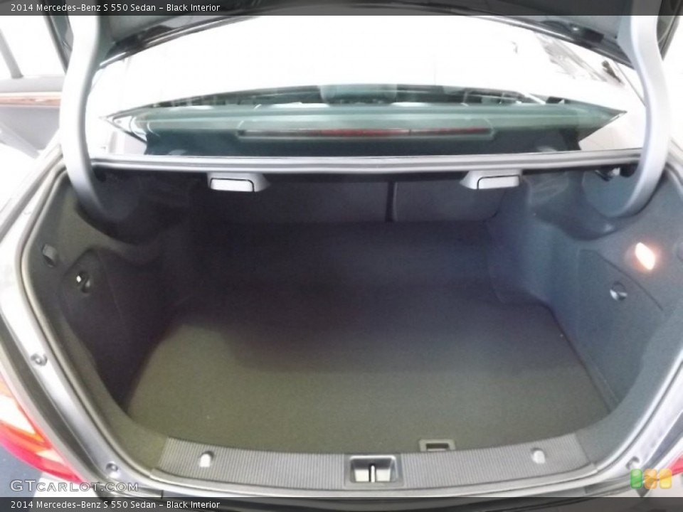 Black Interior Trunk for the 2014 Mercedes-Benz S 550 Sedan #92599589