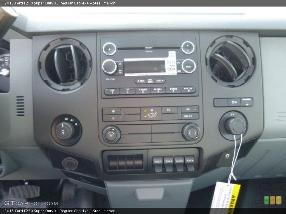 Steel Interior Controls for the 2015 Ford F250 Super Duty XL Regular Cab 4x4 #92609453