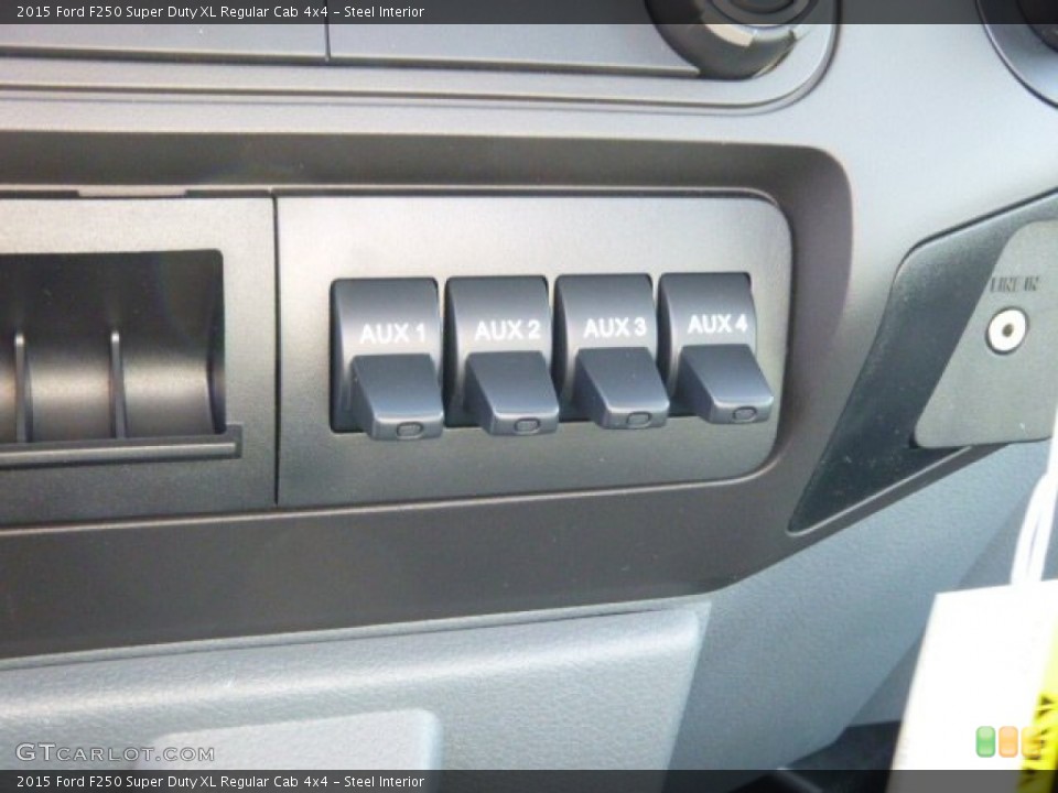 Steel Interior Controls for the 2015 Ford F250 Super Duty XL Regular Cab 4x4 #92609492