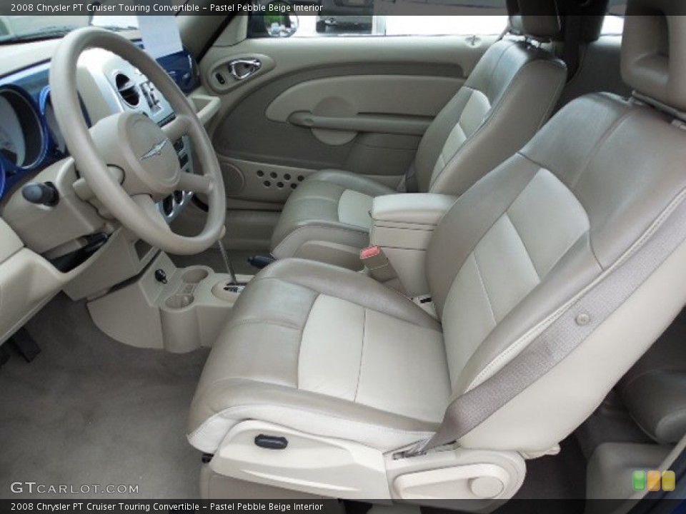 Pastel Pebble Beige Interior Photo for the 2008 Chrysler PT Cruiser Touring Convertible #92611367
