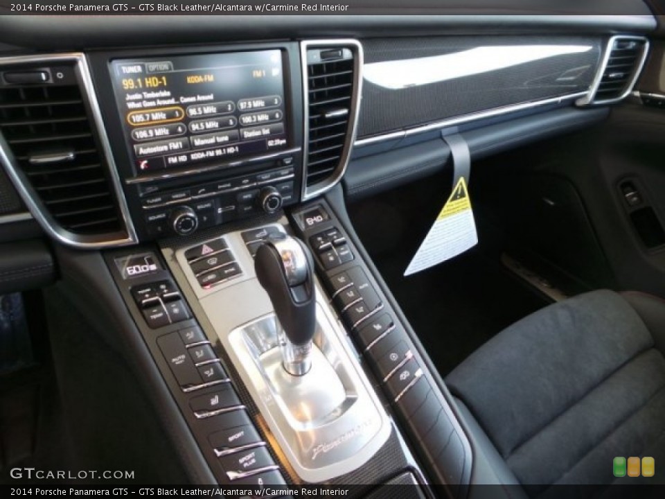 GTS Black Leather/Alcantara w/Carmine Red Interior Transmission for the 2014 Porsche Panamera GTS #92611505