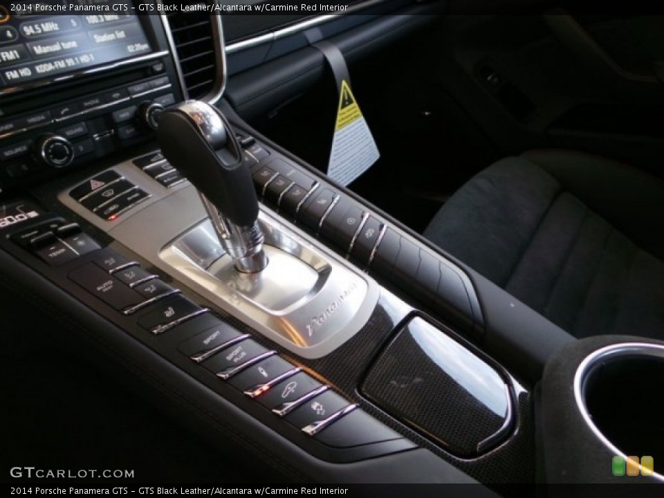 GTS Black Leather/Alcantara w/Carmine Red Interior Transmission for the 2014 Porsche Panamera GTS #92611529