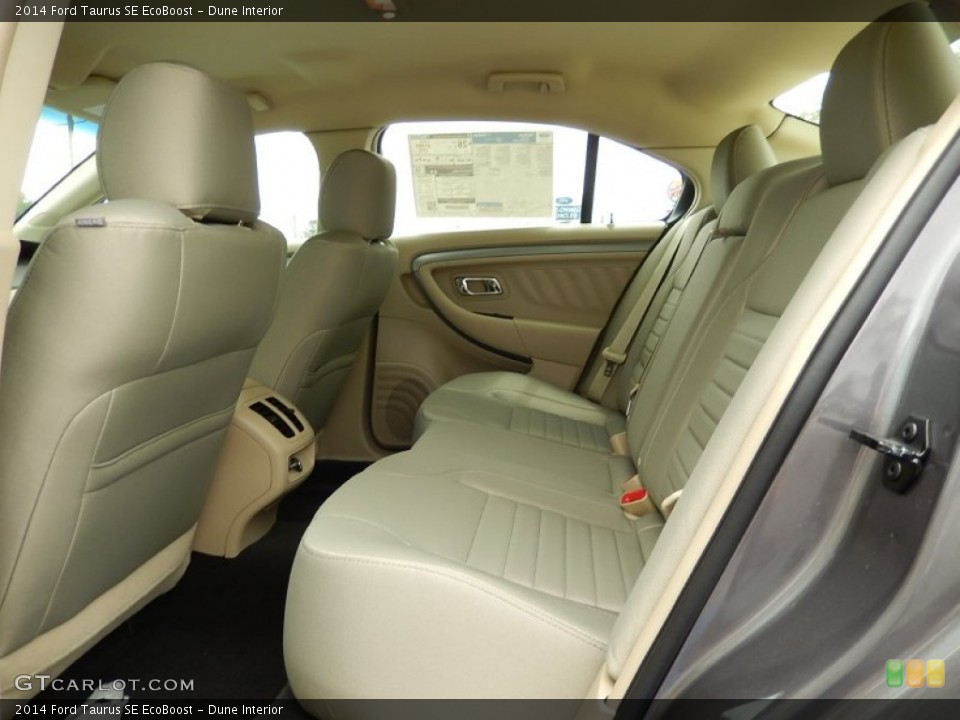 Dune Interior Rear Seat for the 2014 Ford Taurus SE EcoBoost #92612501