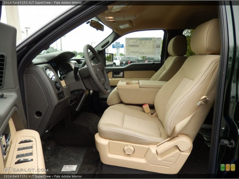 Pale Adobe Interior Photo for the 2014 Ford F150 XLT SuperCrew #92613344