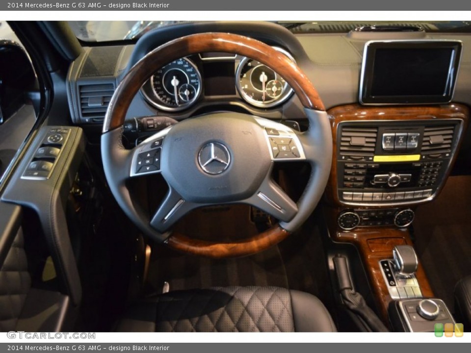 designo Black Interior Steering Wheel for the 2014 Mercedes-Benz G 63 AMG #92615369
