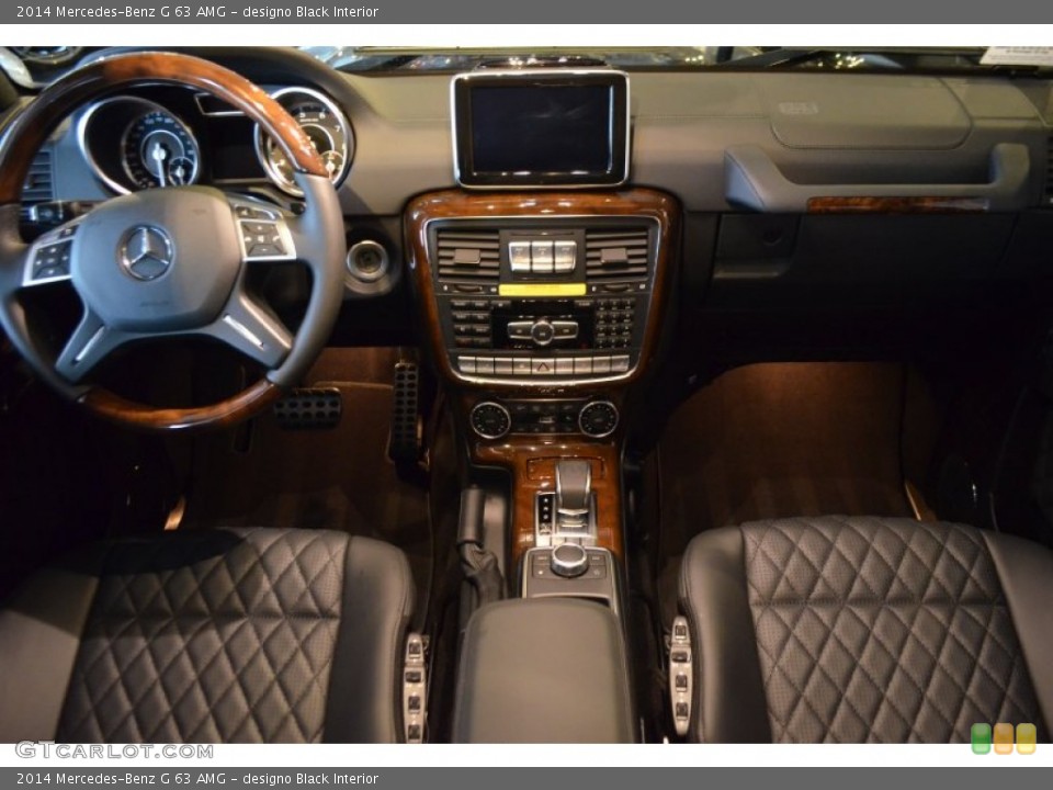 designo Black Interior Dashboard for the 2014 Mercedes-Benz G 63 AMG #92615396