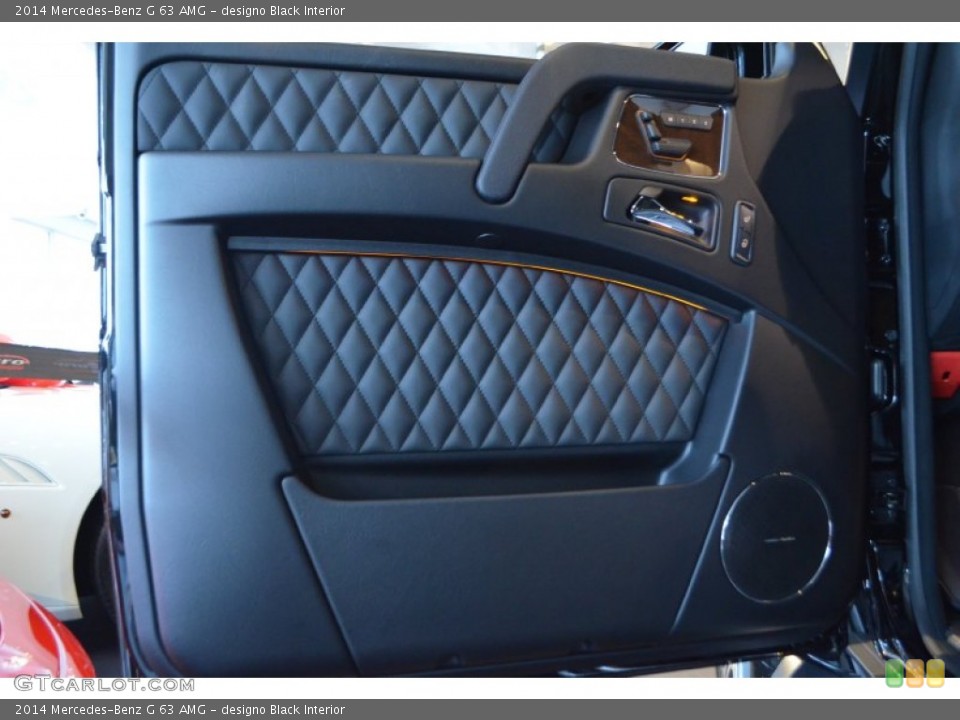 designo Black Interior Door Panel for the 2014 Mercedes-Benz G 63 AMG #92615483