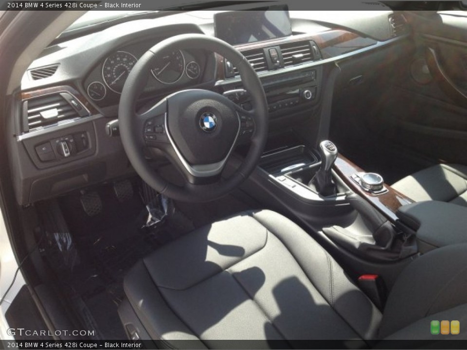 Black Interior Photo for the 2014 BMW 4 Series 428i Coupe #92619437