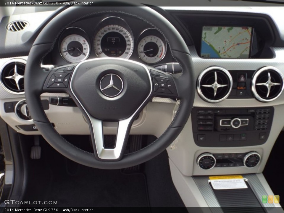 Ash/Black Interior Dashboard for the 2014 Mercedes-Benz GLK 350 #92633732