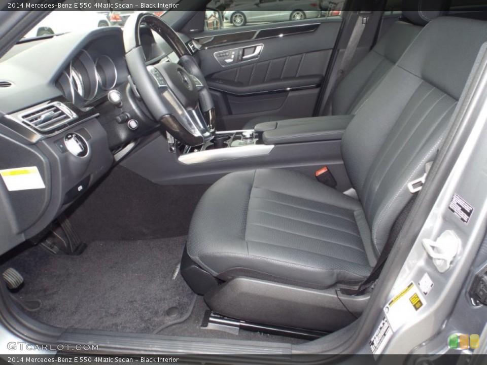 Black Interior Photo for the 2014 Mercedes-Benz E 550 4Matic Sedan #92636657