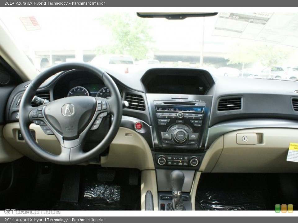 Parchment Interior Dashboard for the 2014 Acura ILX Hybrid Technology #92643659