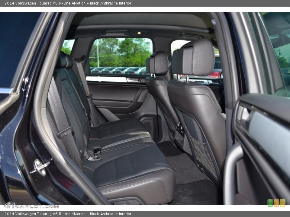 Black Anthracite Interior Rear Seat for the 2014 Volkswagen Touareg V6 R-Line 4Motion #92651360