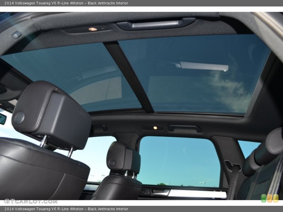 Black Anthracite Interior Sunroof for the 2014 Volkswagen Touareg V6 R-Line 4Motion #92651372