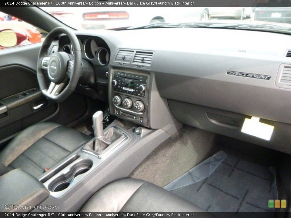Anniversary Dark Slate Gray/Foundry Black Interior Dashboard for the 2014 Dodge Challenger R/T 100th Anniversary Edition #92654641