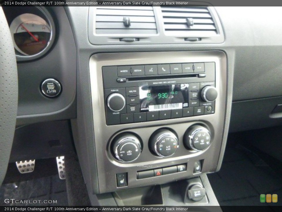 Anniversary Dark Slate Gray/Foundry Black Interior Controls for the 2014 Dodge Challenger R/T 100th Anniversary Edition #92654821