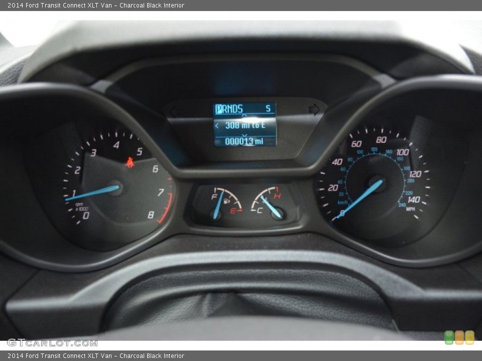 Charcoal Black Interior Gauges for the 2014 Ford Transit Connect XLT Van #92656606