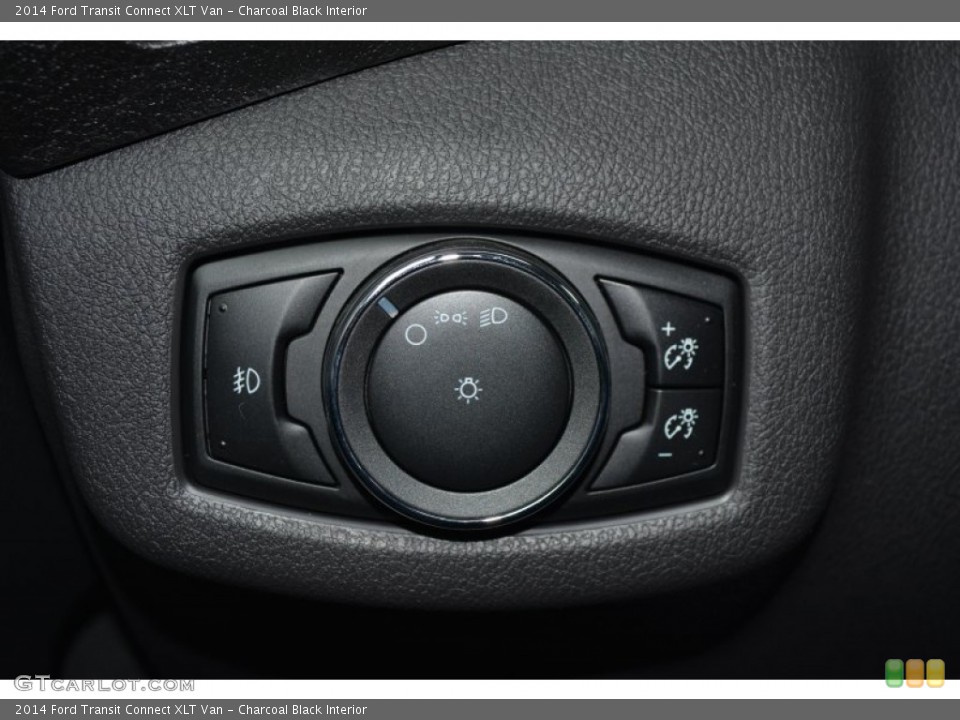 Charcoal Black Interior Controls for the 2014 Ford Transit Connect XLT Van #92656636
