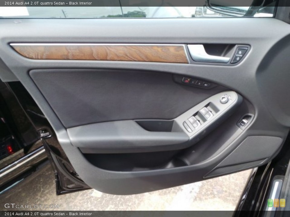 Black Interior Door Panel for the 2014 Audi A4 2.0T quattro Sedan #92661460