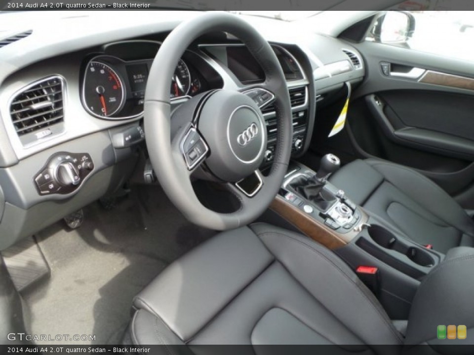 Black Interior Photo for the 2014 Audi A4 2.0T quattro Sedan #92661505
