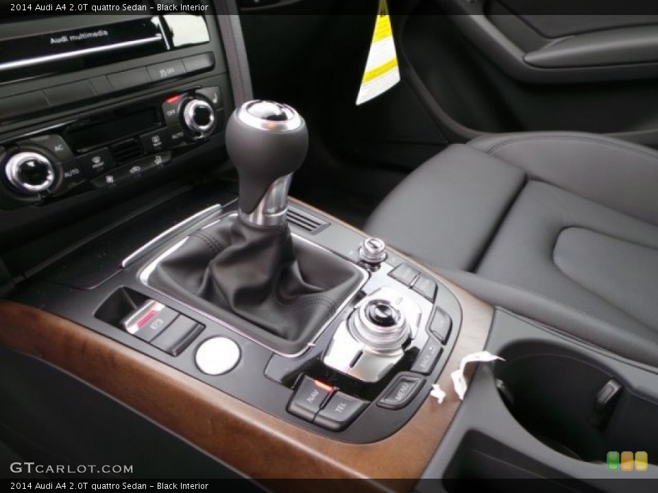 Black Interior Transmission for the 2014 Audi A4 2.0T quattro Sedan #92661603