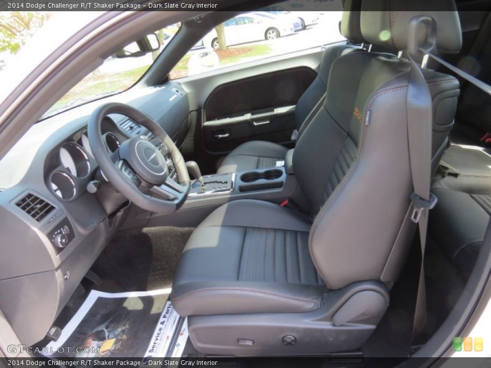 Dark Slate Gray Interior Photo for the 2014 Dodge Challenger R/T Shaker Package #92667997