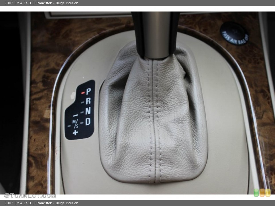Beige Interior Transmission for the 2007 BMW Z4 3.0i Roadster #92687144