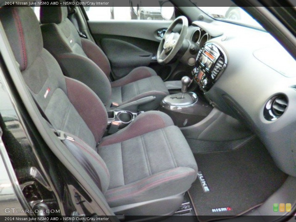 NISMO Cloth/Gray Interior Photo for the 2014 Nissan Juke NISMO AWD #92690858
