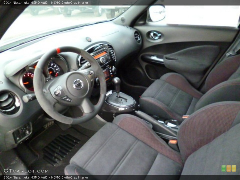 NISMO Cloth/Gray 2014 Nissan Juke Interiors