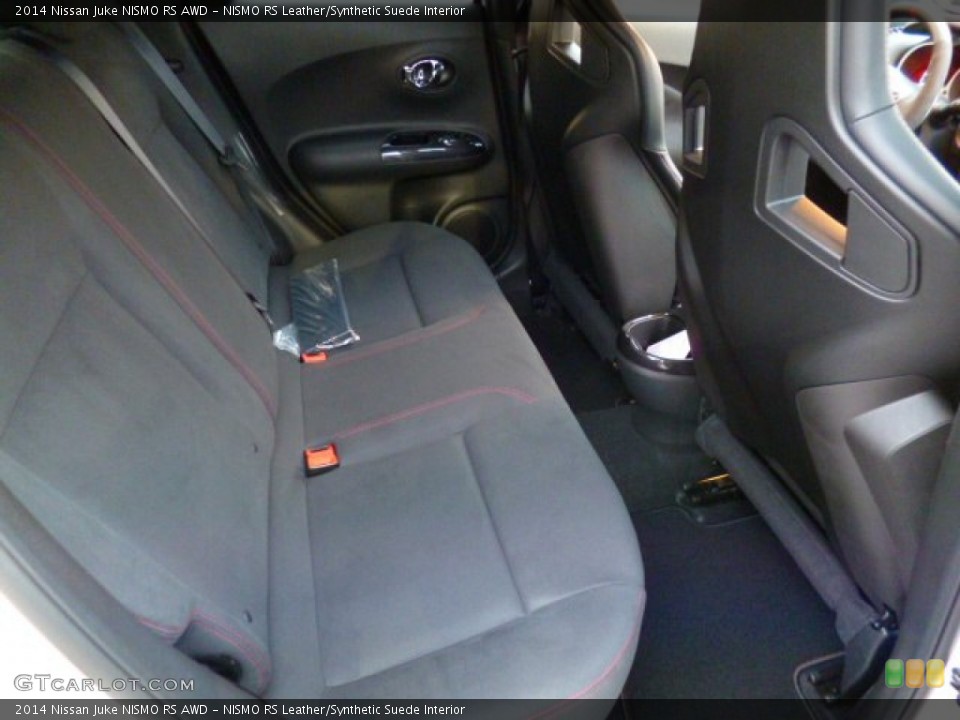 NISMO RS Leather/Synthetic Suede Interior Rear Seat for the 2014 Nissan Juke NISMO RS AWD #92693041
