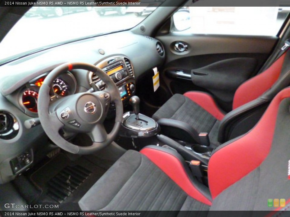 NISMO RS Leather/Synthetic Suede Interior Photo for the 2014 Nissan Juke NISMO RS AWD #92693150