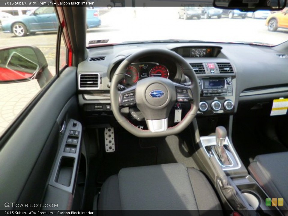 Carbon Black Interior Dashboard for the 2015 Subaru WRX Premium #92694008