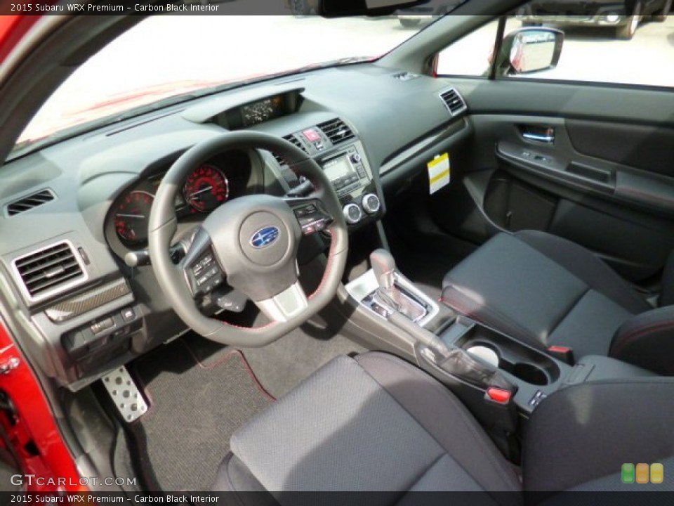 Carbon Black Interior Prime Interior for the 2015 Subaru WRX Premium #92694053